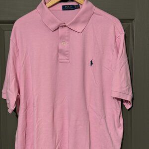 Polo Ralph Lauren Pink Polo Shirt Men’s 2XB Big & Tall